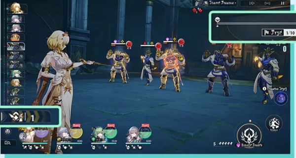 战斗阶段示意图