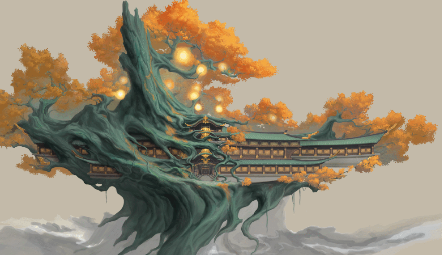 副本场景日出大道