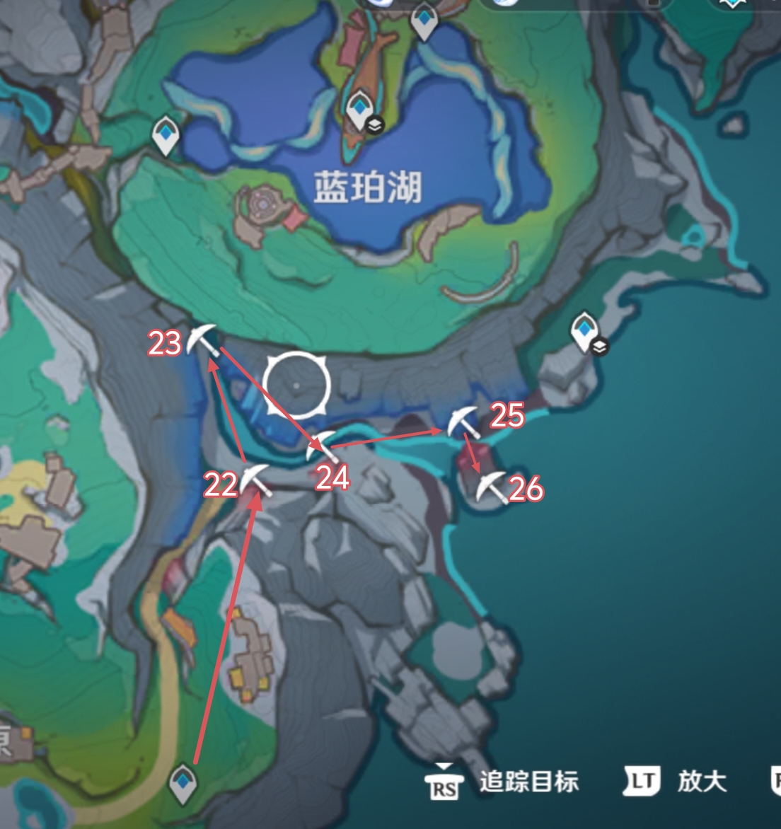 星砂滩地图