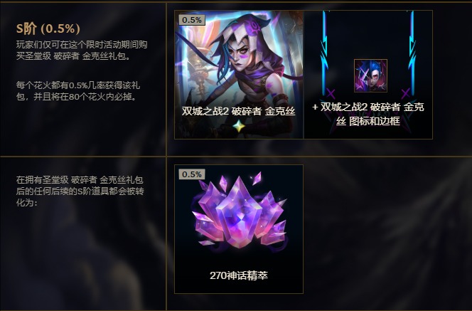 圣堂皮肤抽奖界面