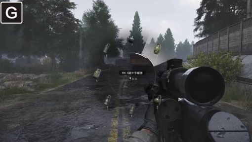 暗区突围无限手雷操作示意图