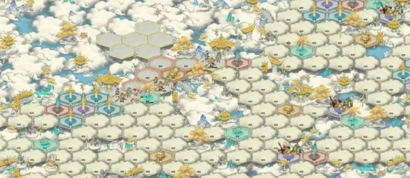 开荒阵容示意图