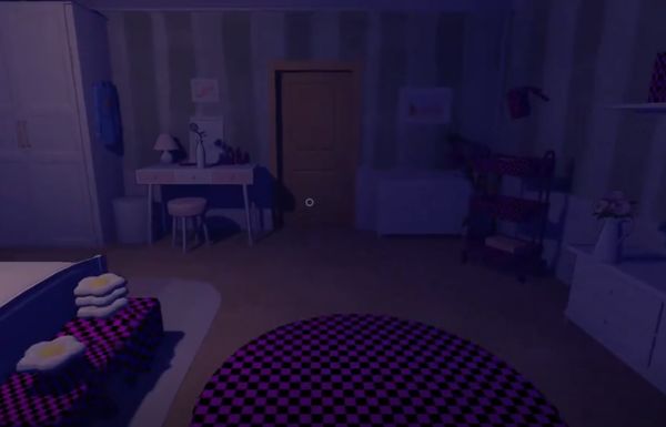 进入卧室示意图