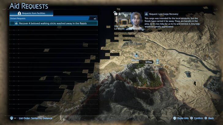 援助请求示意图