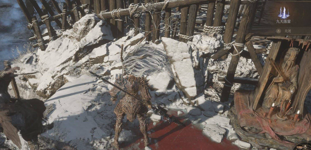 狼牙棒士兵战斗场景