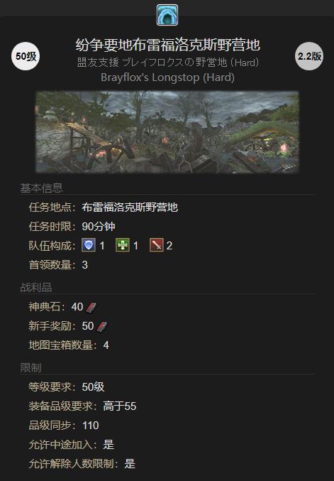 纷争要地野营地BOSS