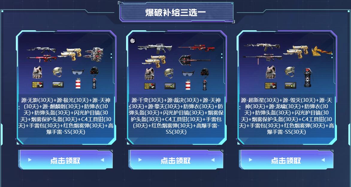 补给包示意图