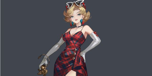 玛丽莲与婴儿蓝角色立绘