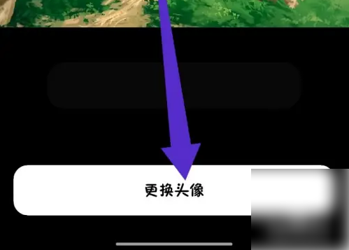 更换头像界面