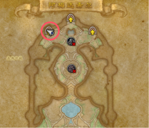 副本入口与小怪位置