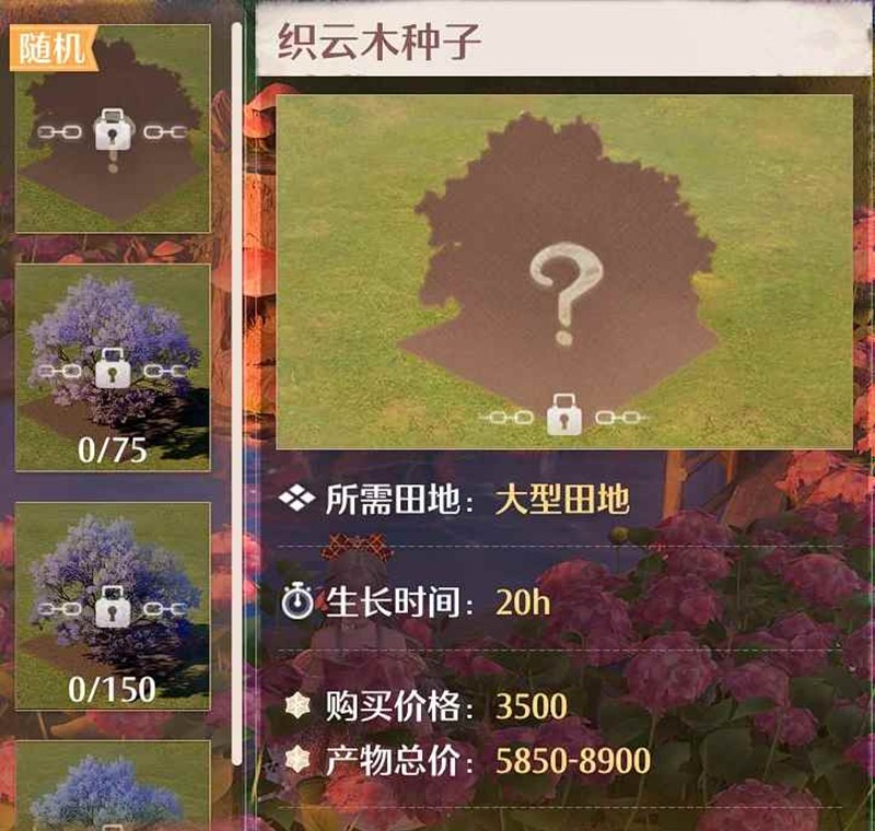 家园能力规划界面