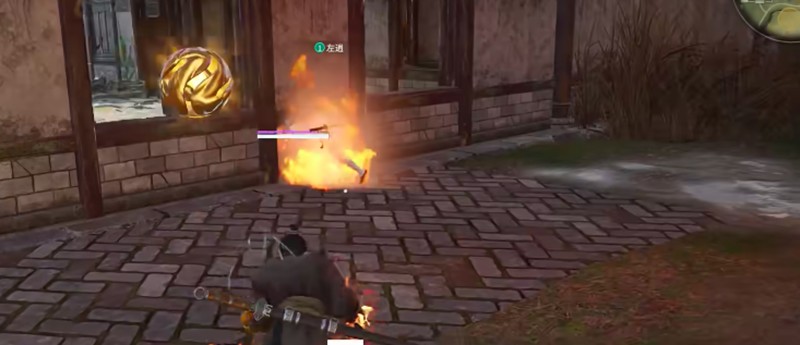 战斗场景示意图