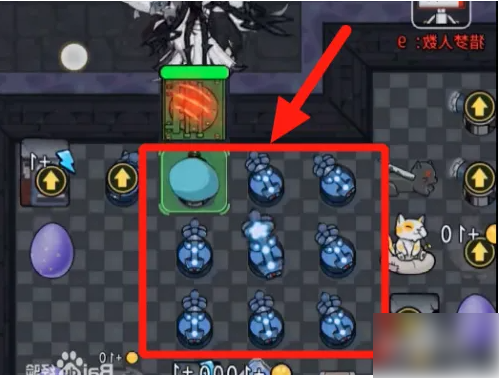 九宫格完成示意图