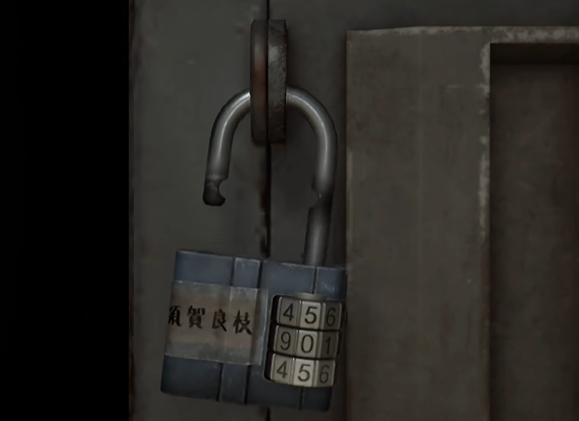 数字锁解谜示意图