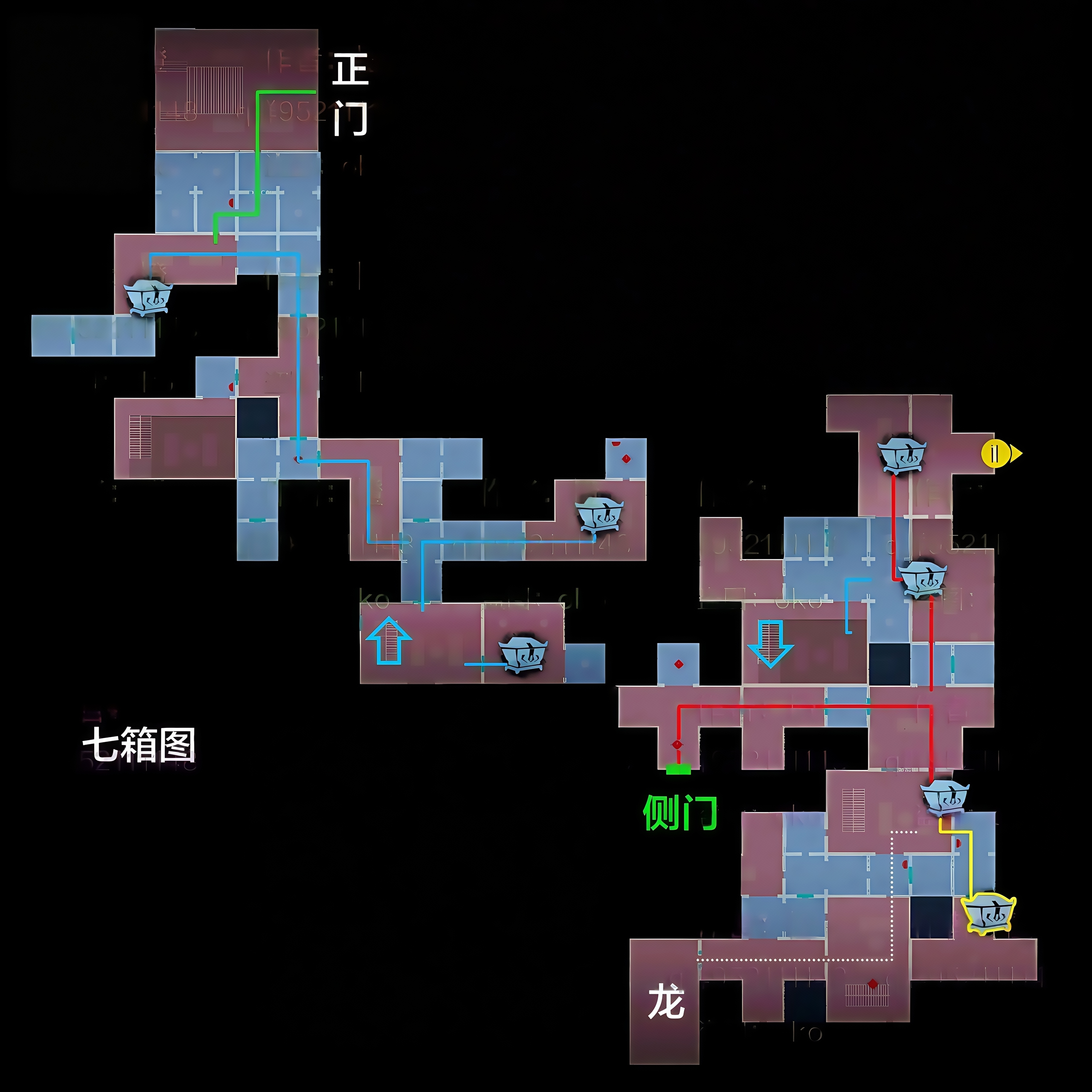下 右有路 双刺