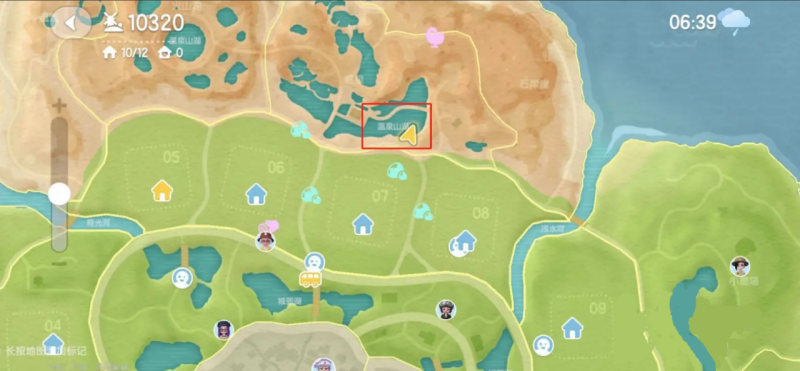 温泉山湖绿草区钓鱼点位示意图