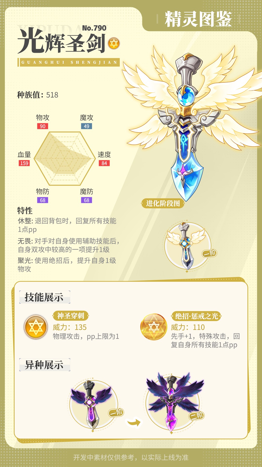 光辉圣剑精灵立绘