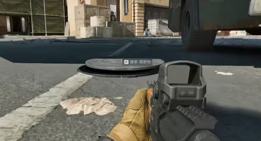 游客中心井盖①