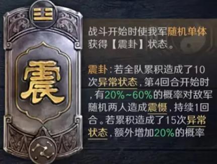 震卦效果示意图