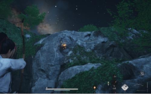 弓箭采集蜂巢示意图