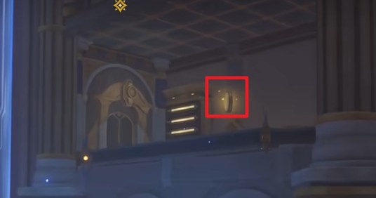 隔层内部位置示意图