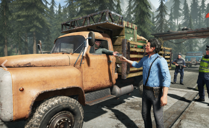 边境检察官游戏画面