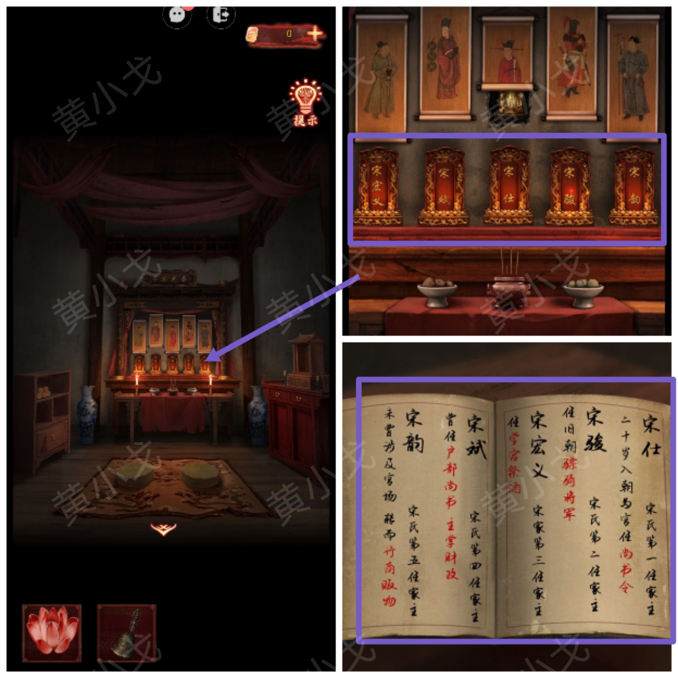 牌位排列