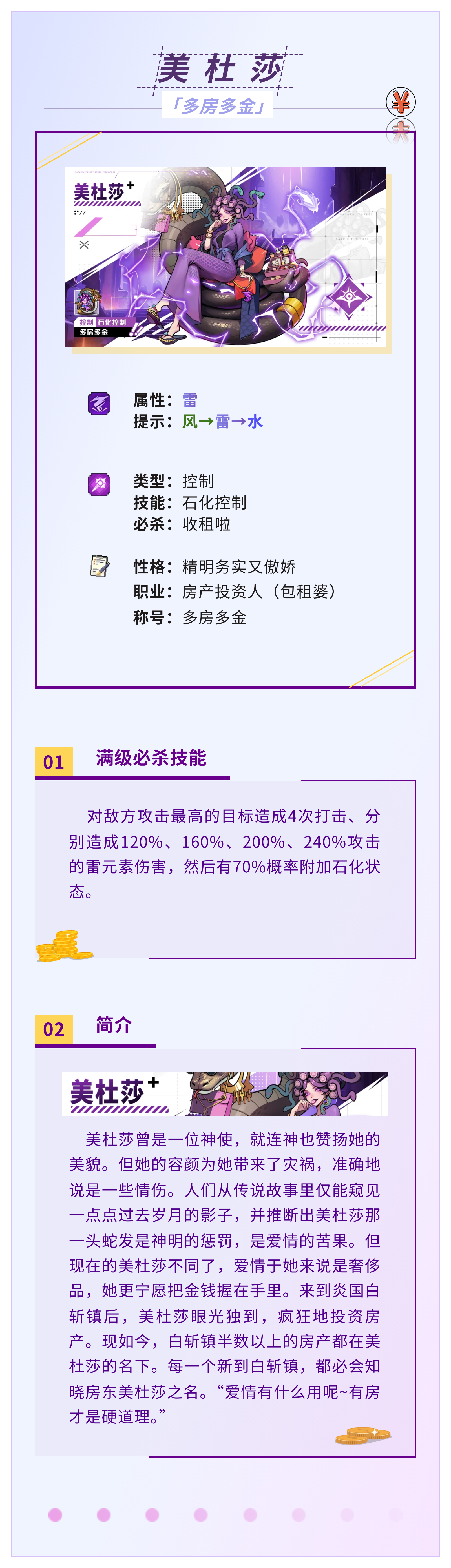 美杜莎角色立绘