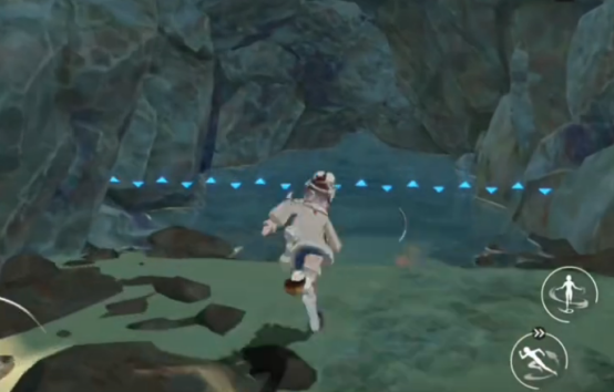 黯蓝深窟路线示意图