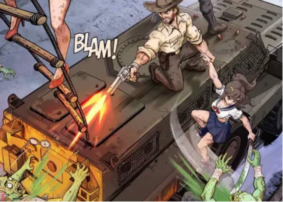 战斗结算BLAM界面