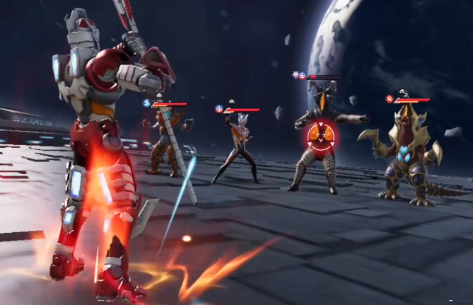 战斗技能示意图