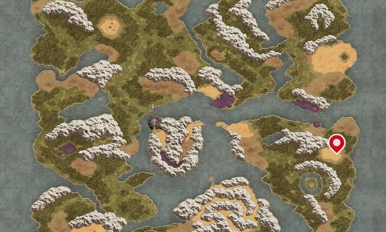 利姆尔达东北沙漠地图