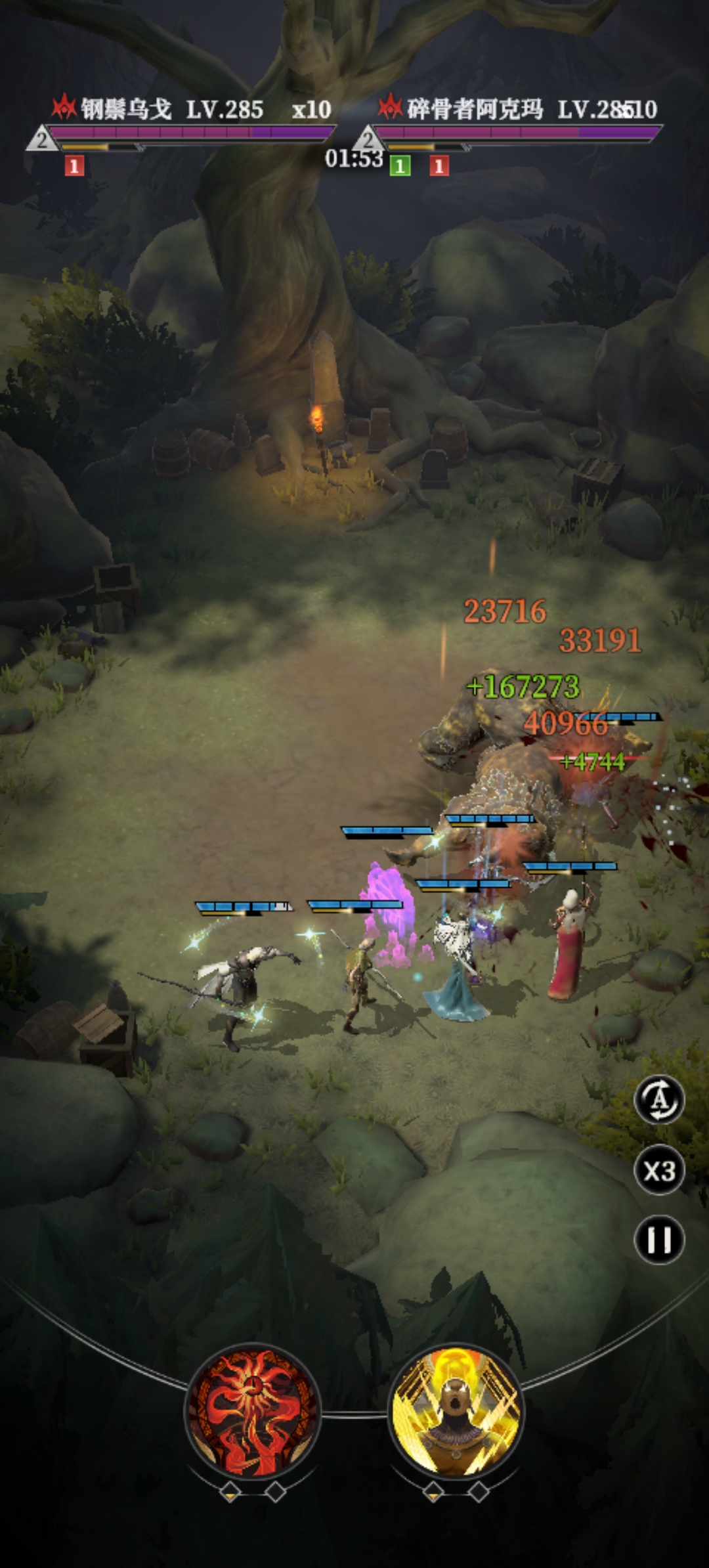 地下城堡4:760层通关,双熊同步击杀-景澄手游网