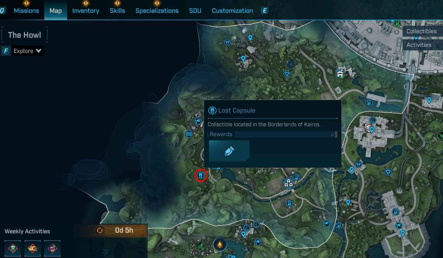 嚎叫森林 补给舱02