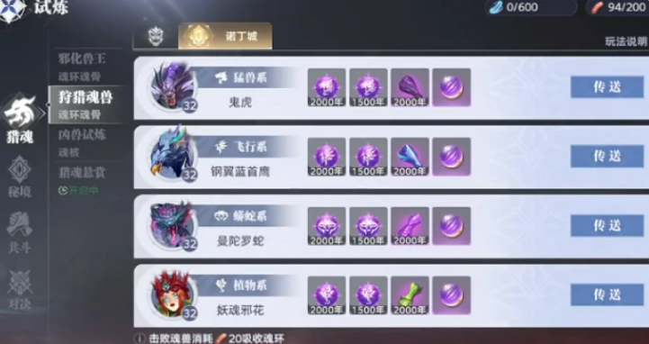 诺丁城试炼场示意图