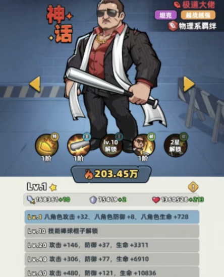 高阶羁绊组合展示