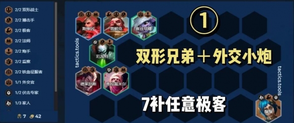 外交小炮变阵图