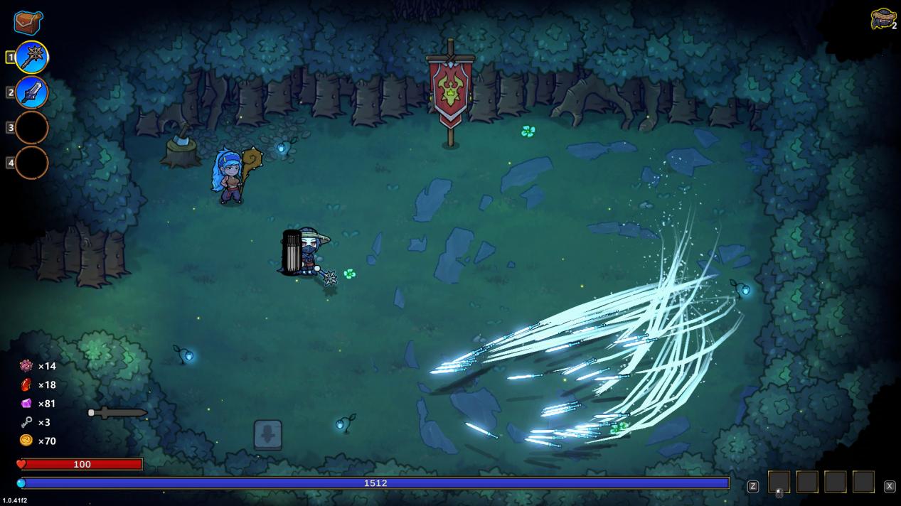 激光法术飞弹:低消耗高频率