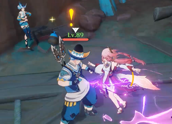 敌人位置示意图