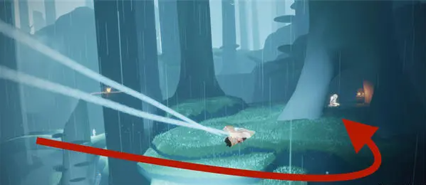 树洞位置示意图