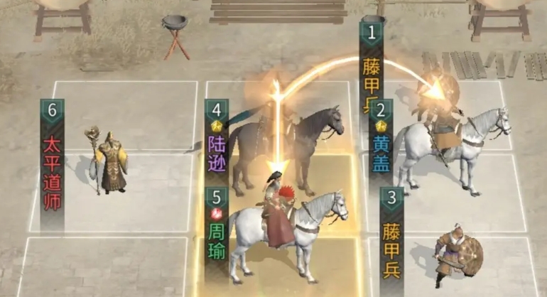 三国天下归心:陆逊火烧队,周瑜一加成=火海连环炸-景澄手游网