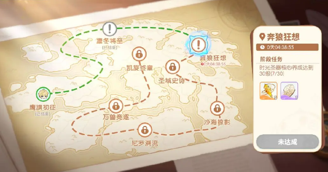 天气与设施示意图