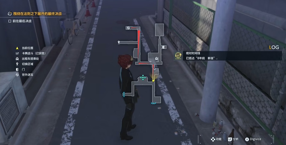 小巷路线指引