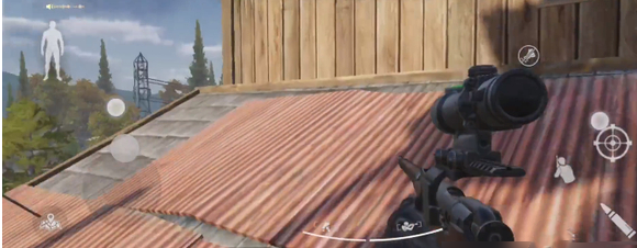 暗区突围屋顶战斗