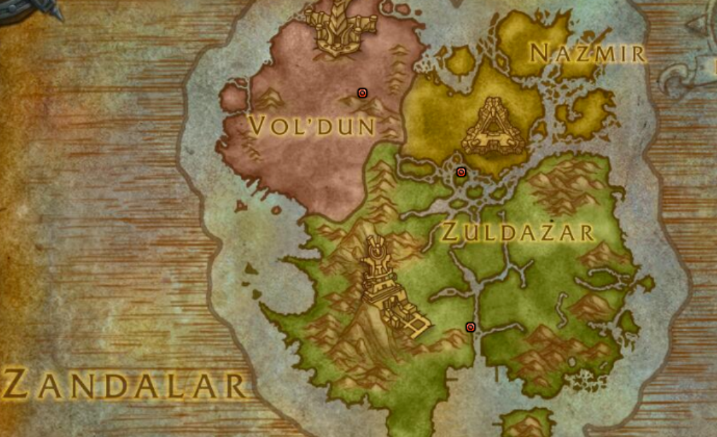 赞达拉篝火分布