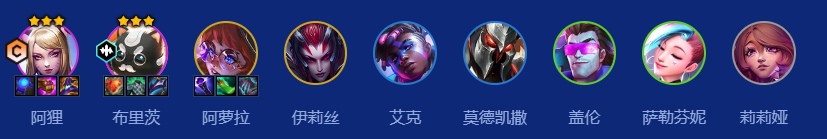 阵容组成
