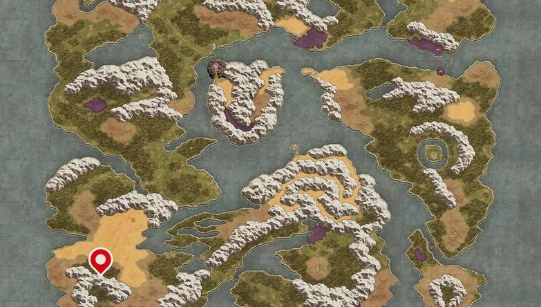 多姆多拉森林秘密洞口