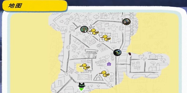 商店位置示意图