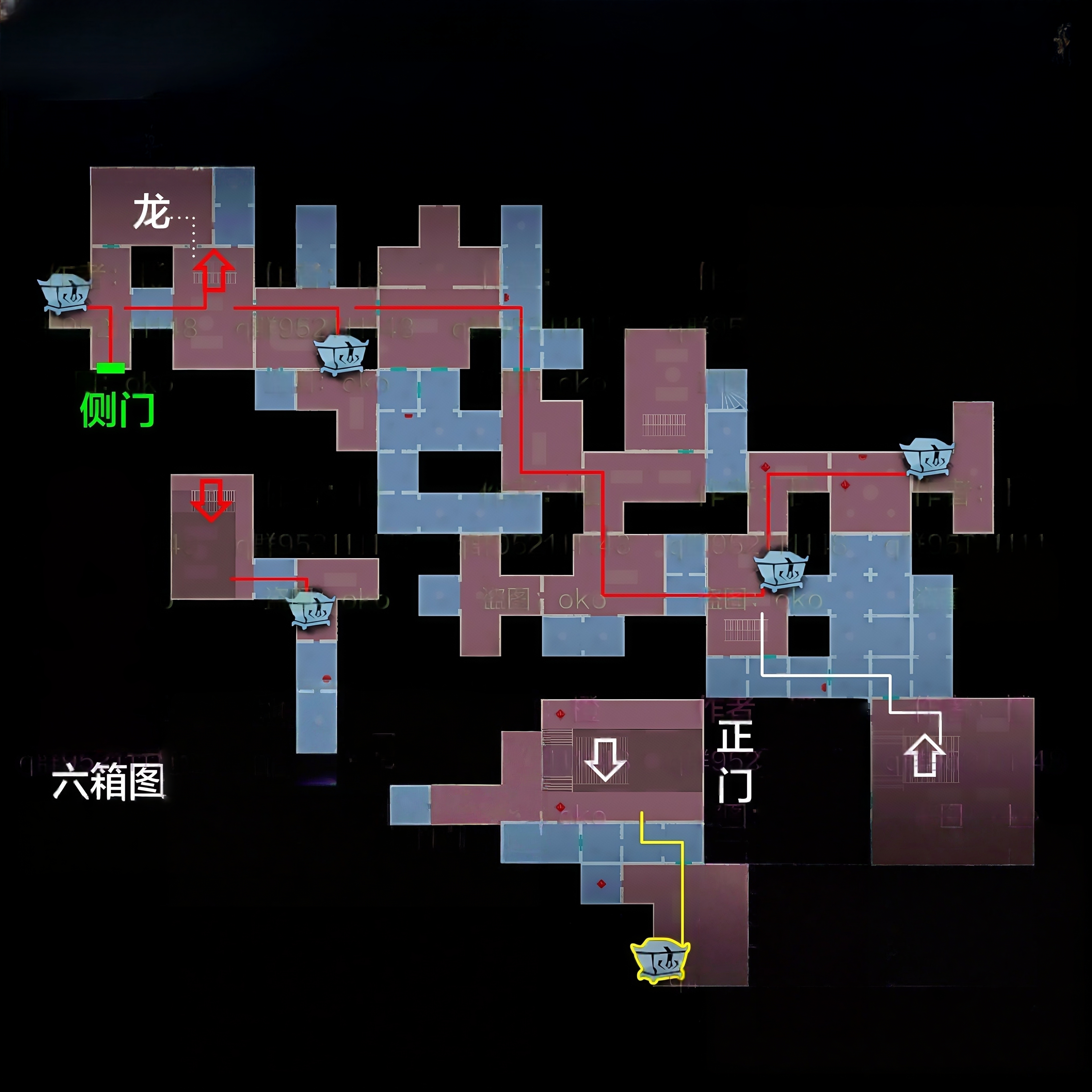 下左棺布局