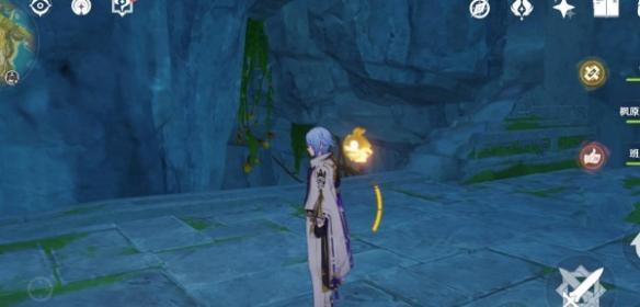 洞内蜘蛛网清理